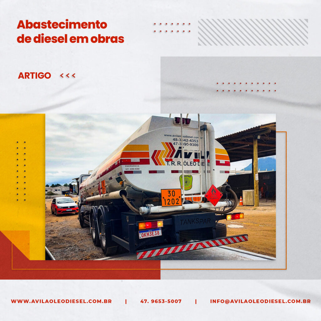 Read more about the article Abastecimento de Diesel em Obras