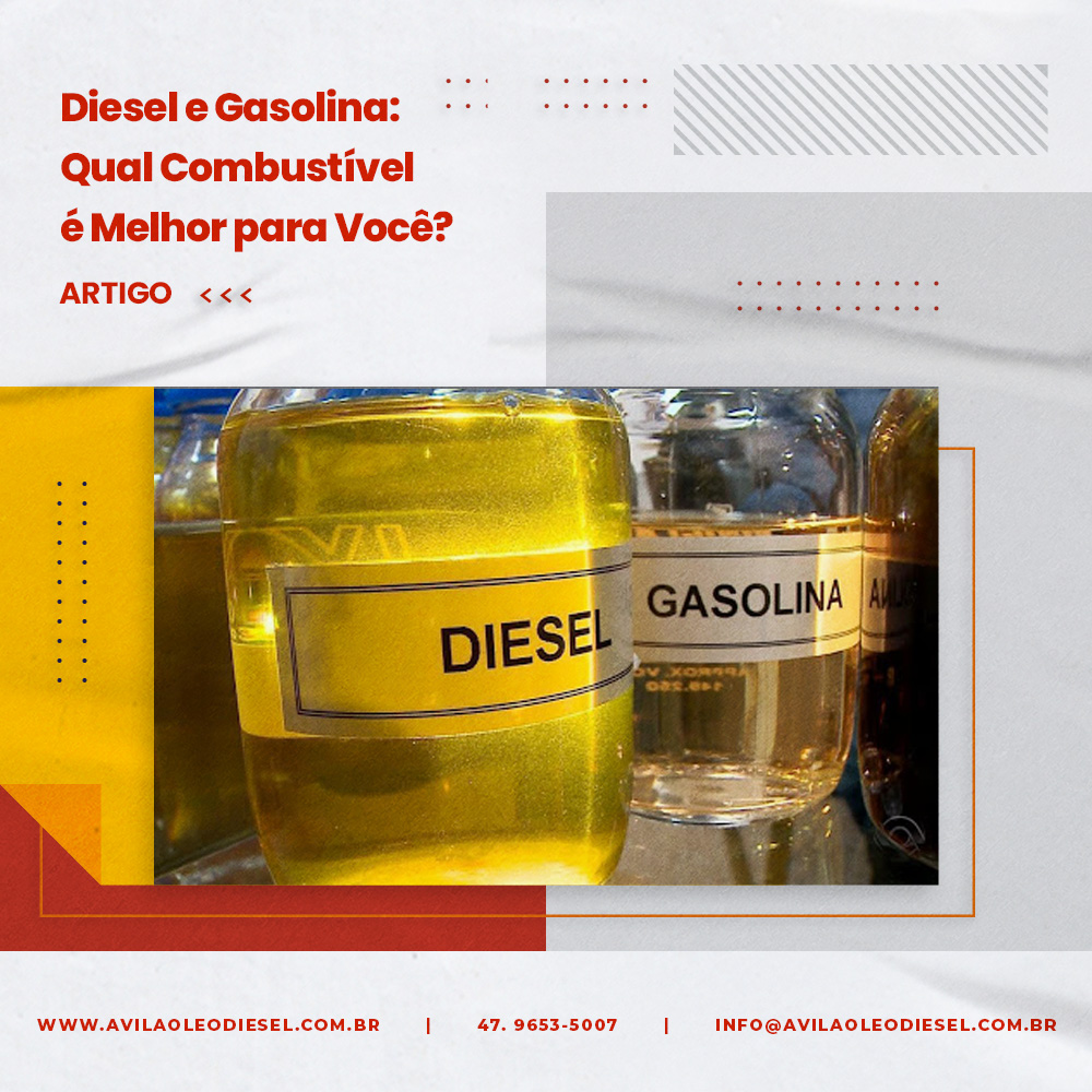 Read more about the article Diesel e Gasolina: Qual Combustível é Melhor para Você?